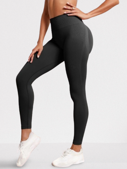 Women’s Seamless Hip-Lifting Leggings – High-Waist Push-Up